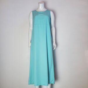 Vintage Y2K AKS Blue Maxi Dress